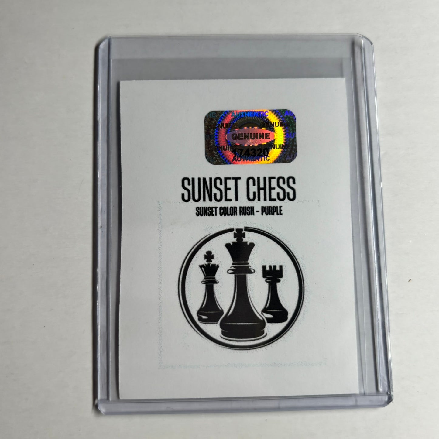 Purple Collection - Trading Card