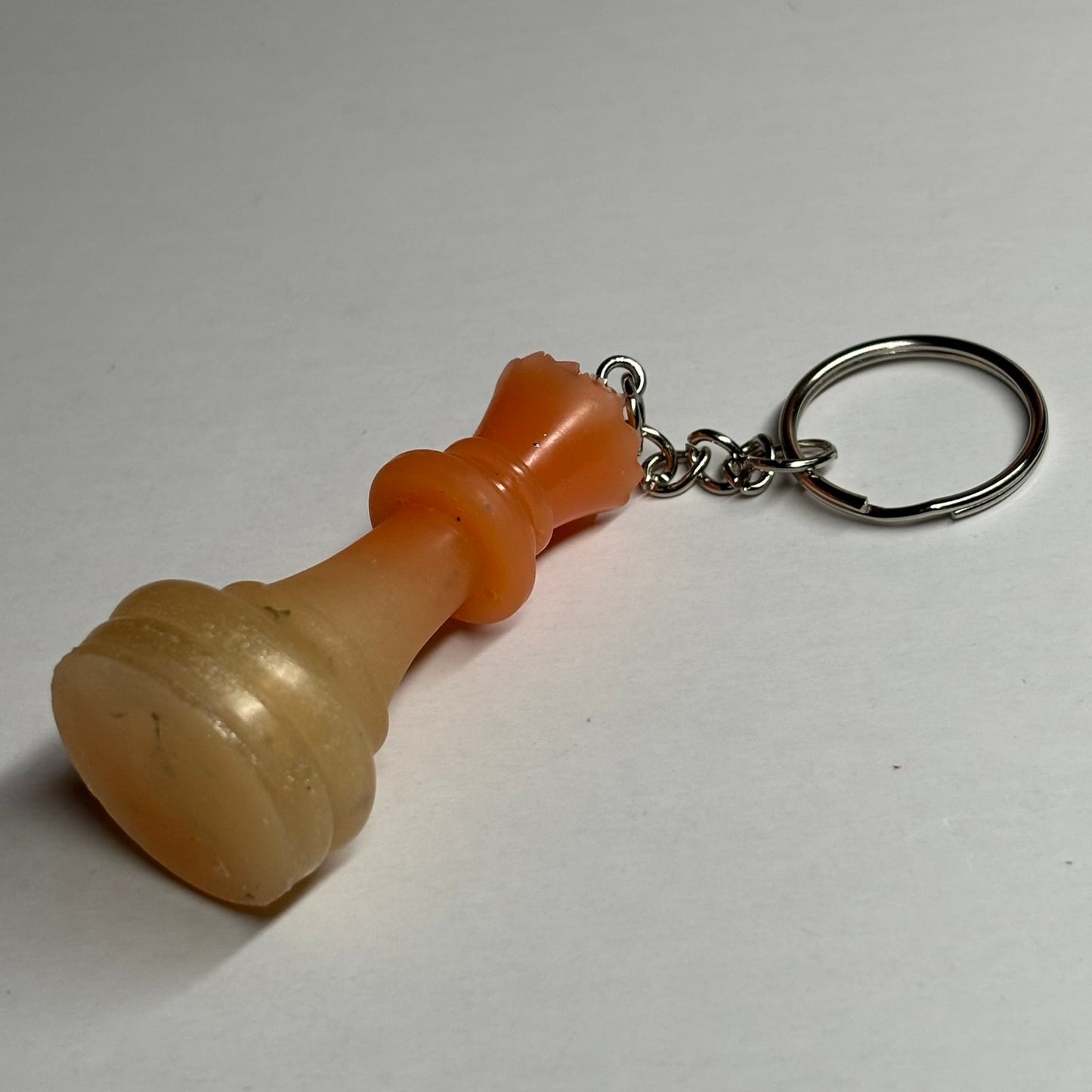 Orange Cream Queen - Handmade Resin Keychain