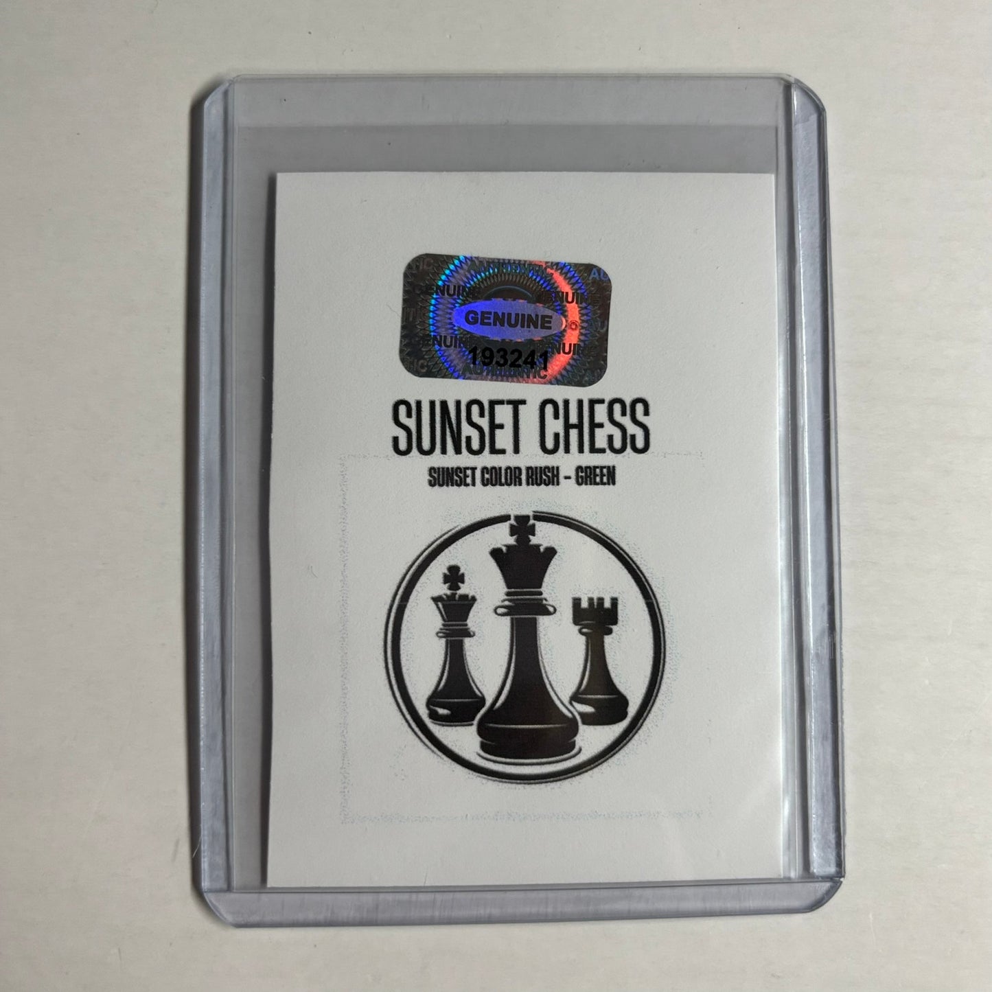 Green Collection - Trading Card