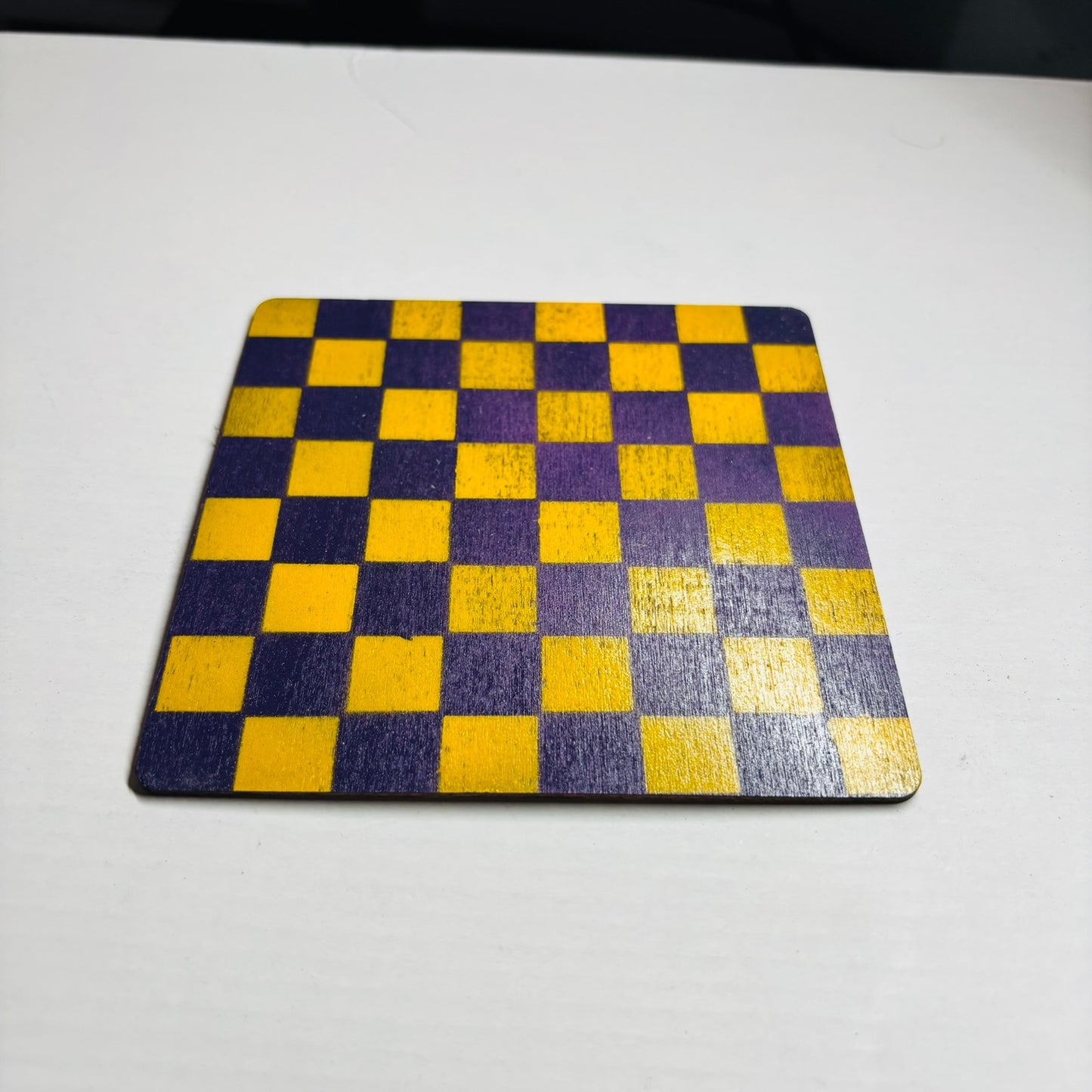 Fantastic Yellow & Purple - Mini Chess Set