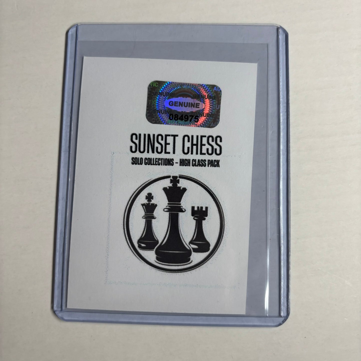 High Class Collection - Trading Card