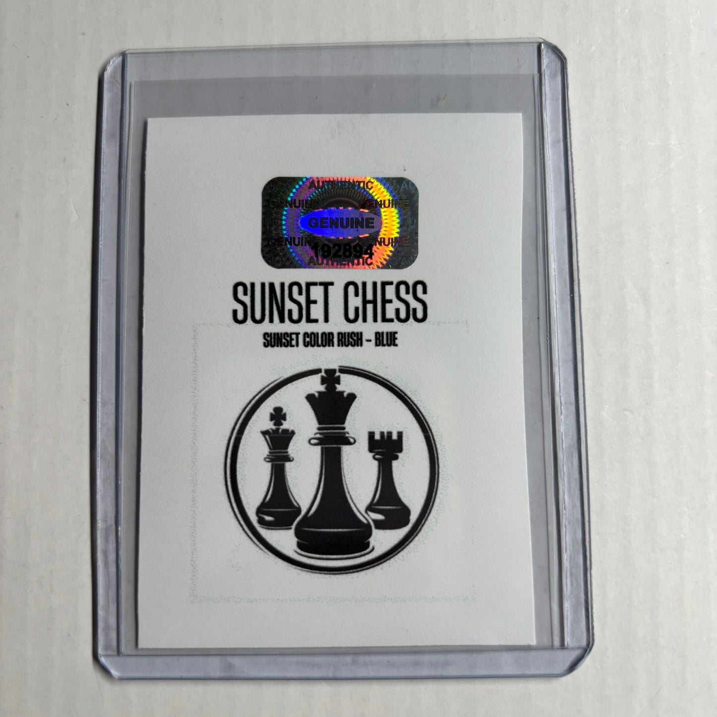 Blue Collection - Trading Card