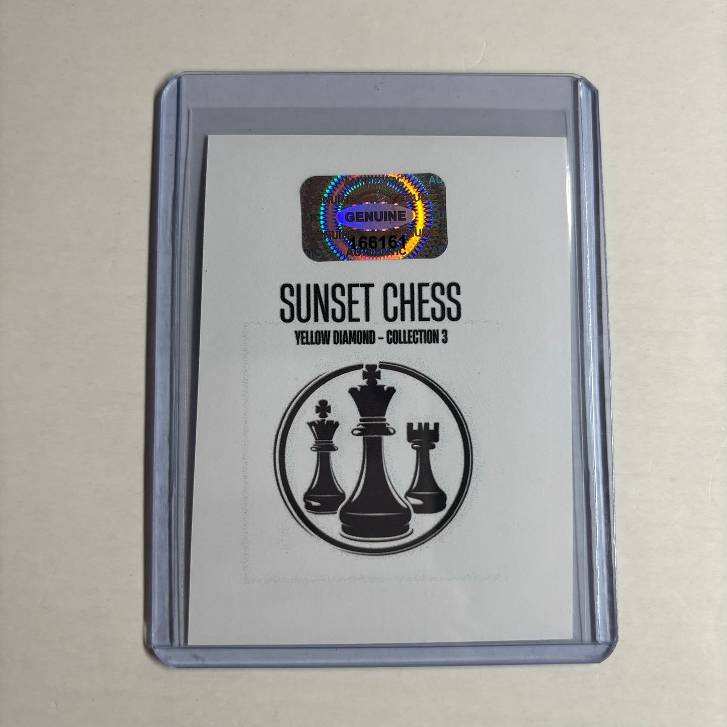 Yellow Diamond Collection 3 - Trading Card