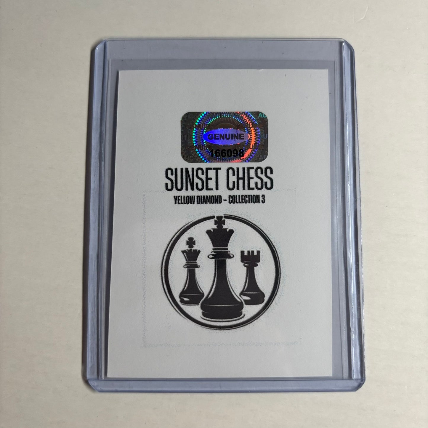 Yellow Diamond Collection 3 - Trading Card