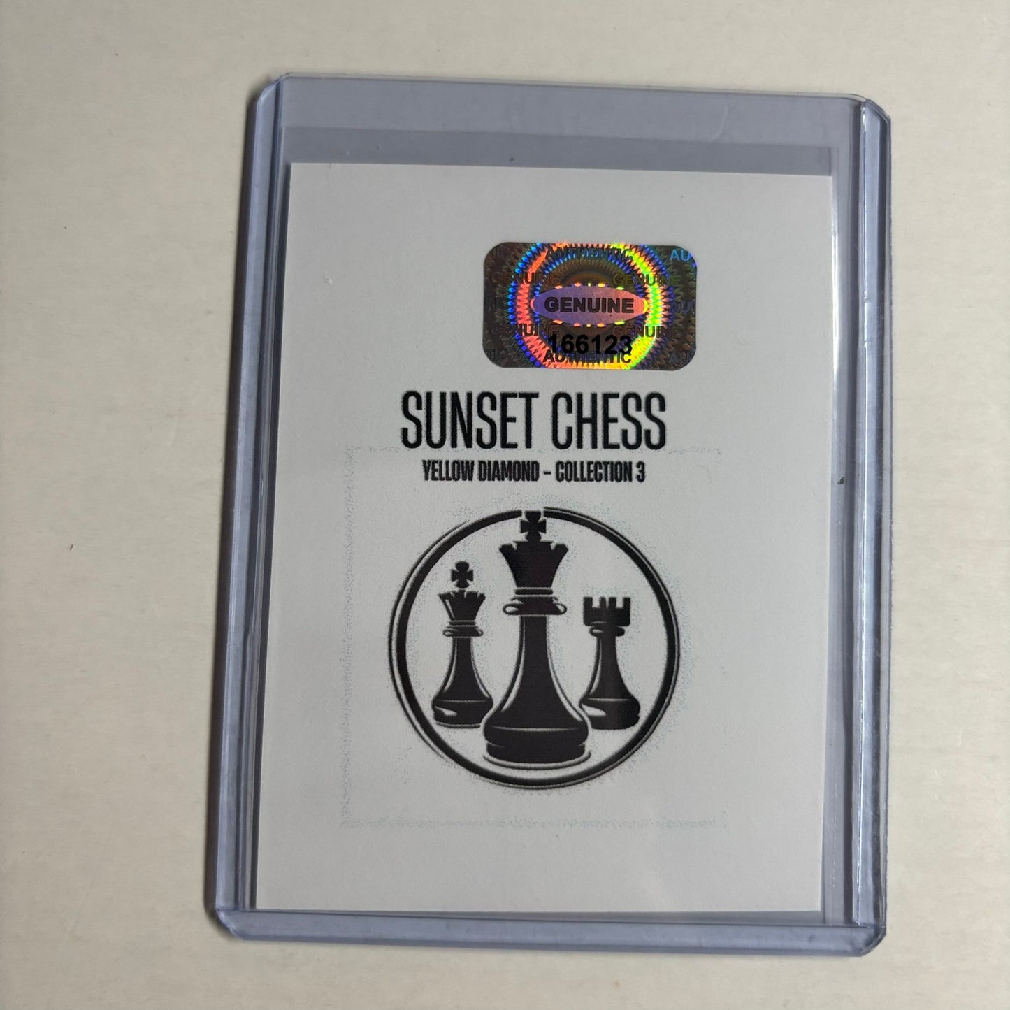 Yellow Diamond Collection 3 - Trading Card