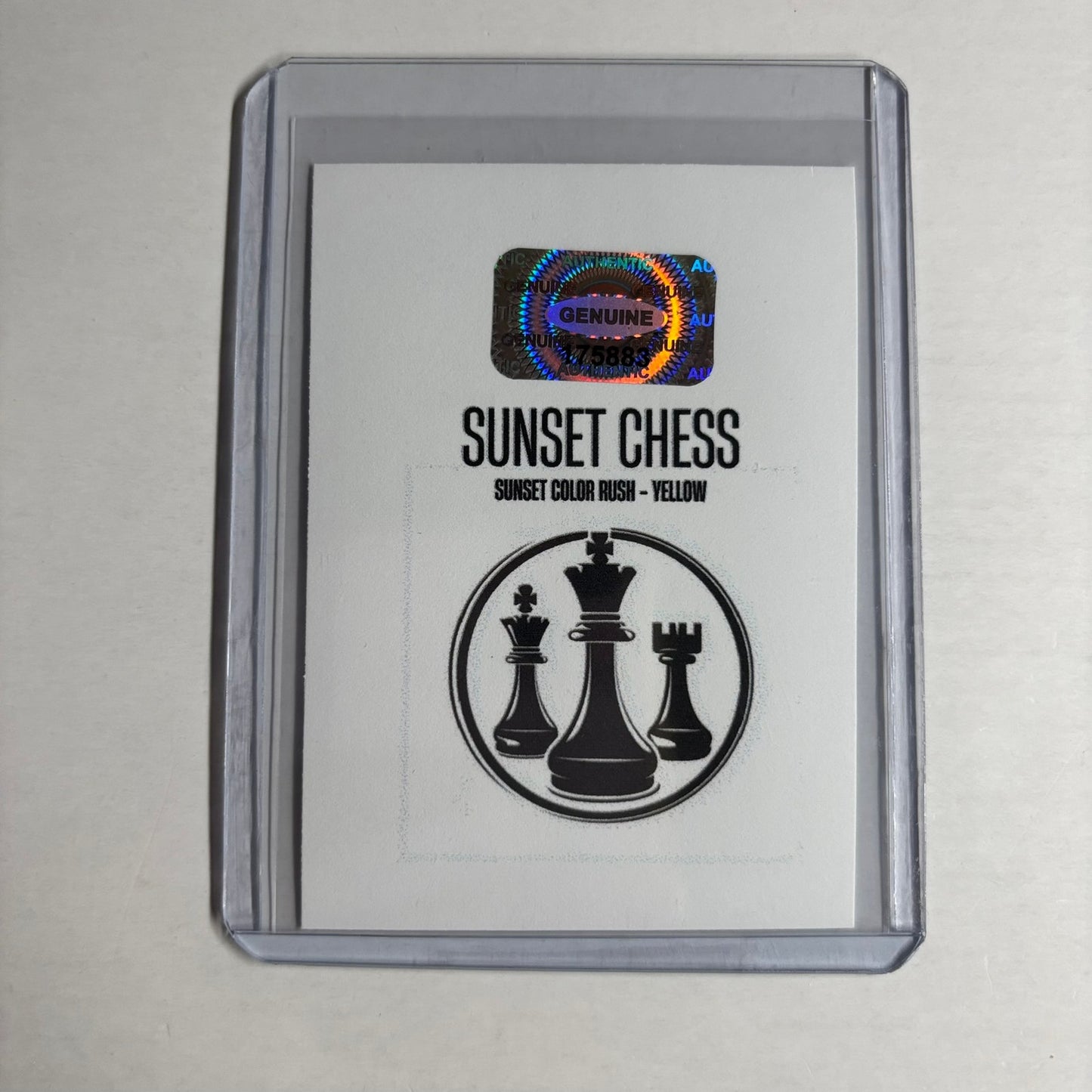 Yellow Collection - Trading Card