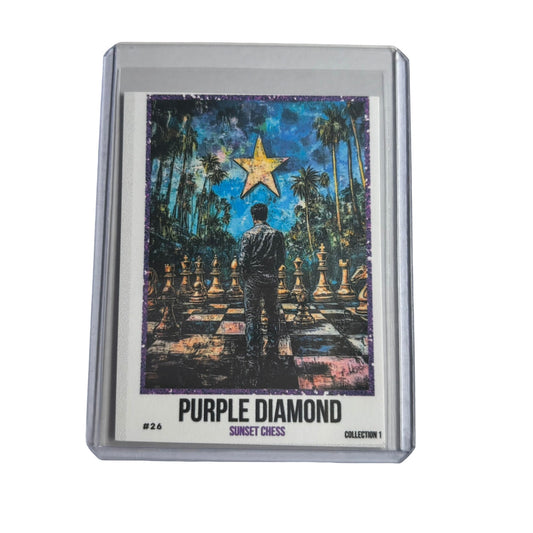 Purple Diamond Collection 1 - Trading Card