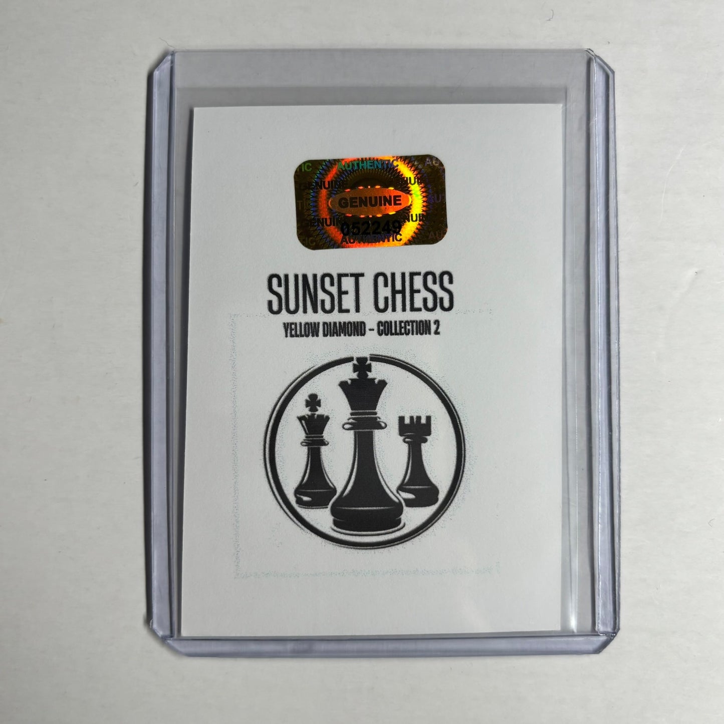 Yellow Diamond Collection 2 - Trading Card