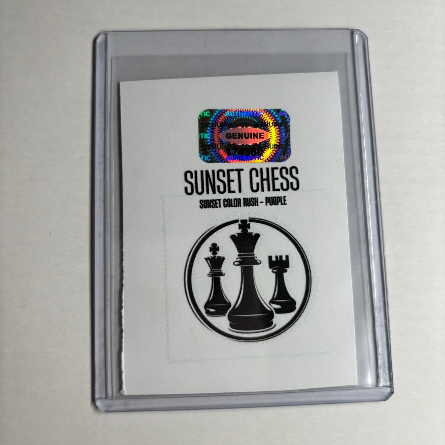 Purple Collection - Trading Card