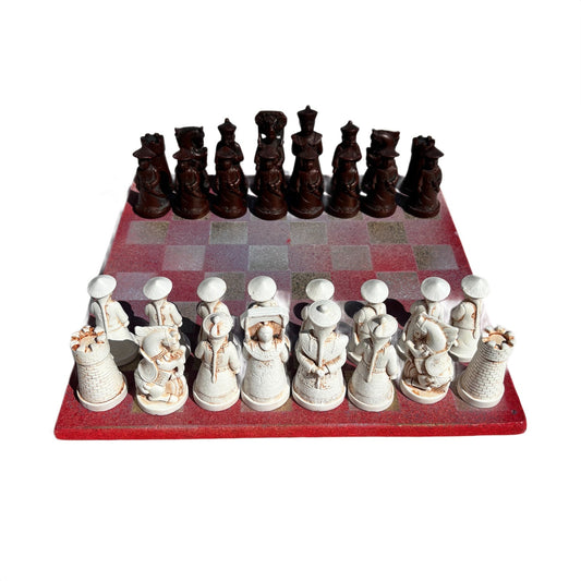 Violet Gold - Chinese Edition Chess Set