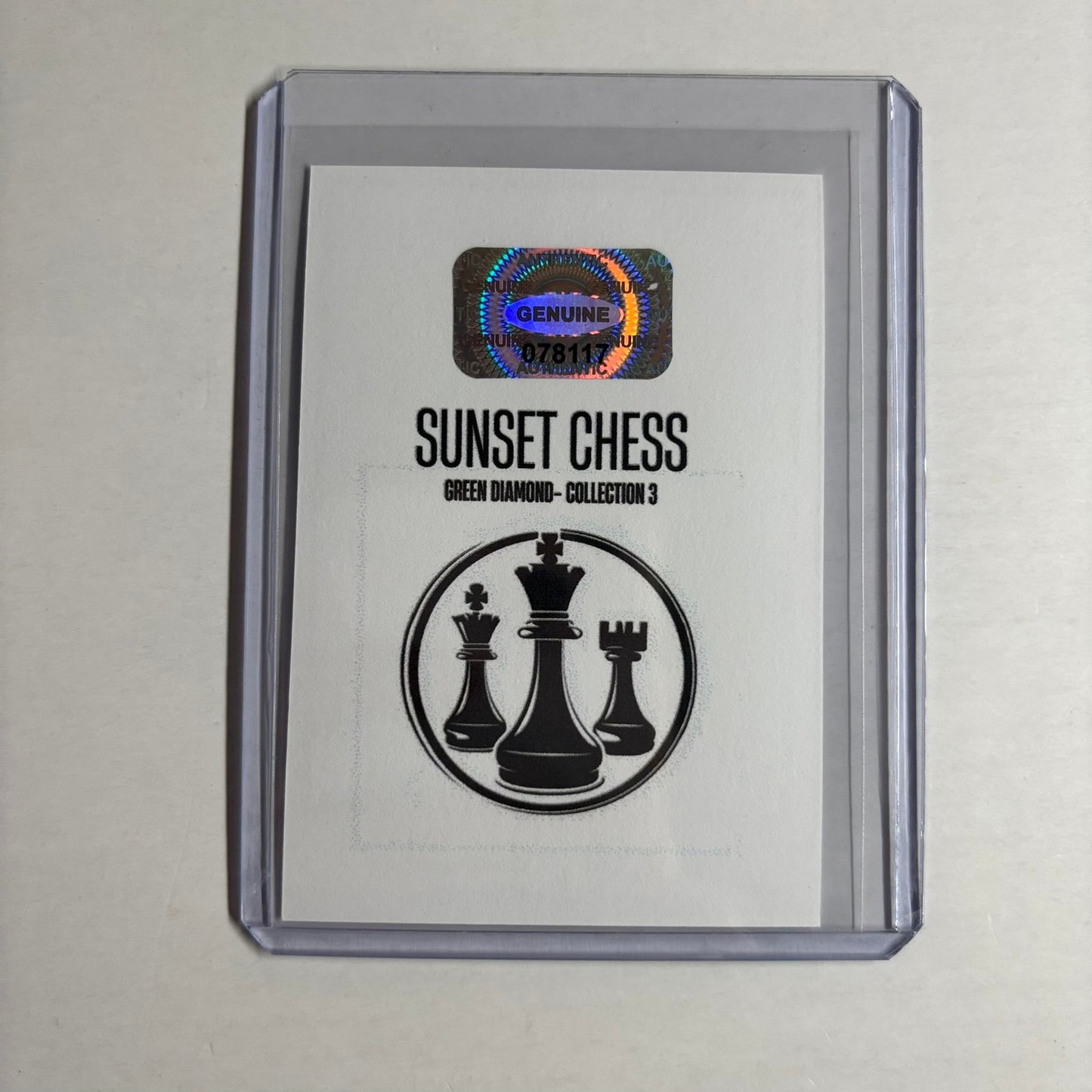 Green Diamond Collection 3 - Trading Card