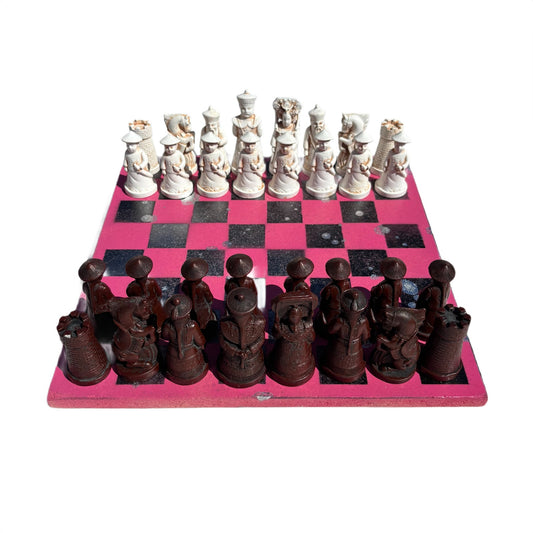 Pink Haze - Chinese Edition Chess Set