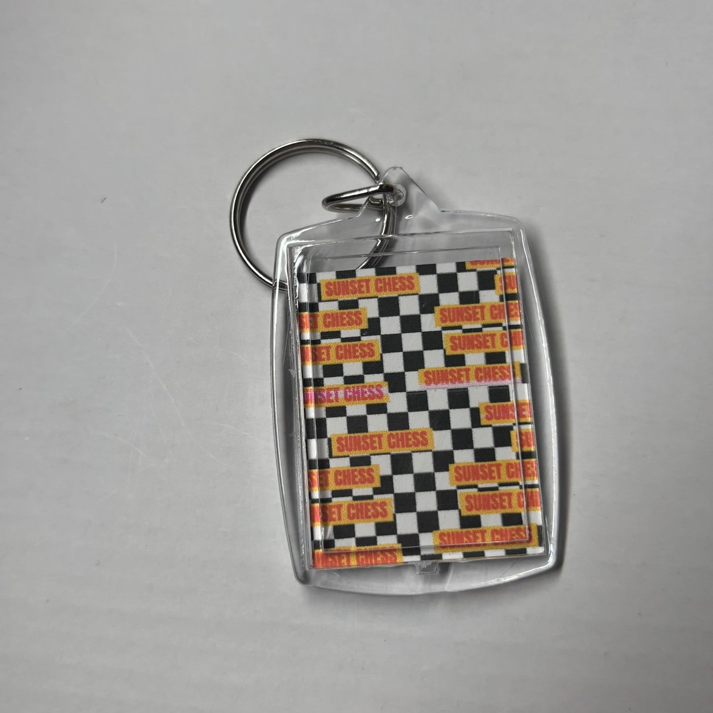 Beasts Night Out - Chess Photo Keychain