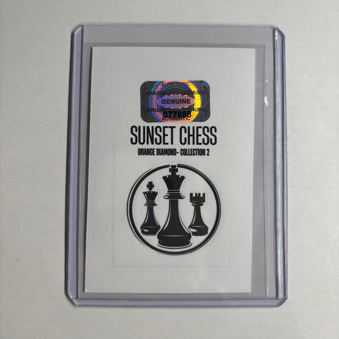 Orange Diamond Collection 2 - Trading Card