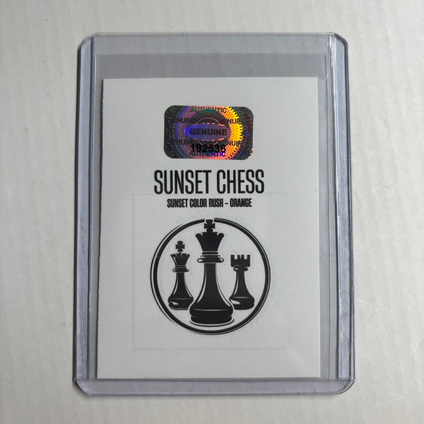 Orange Collection - Trading Card