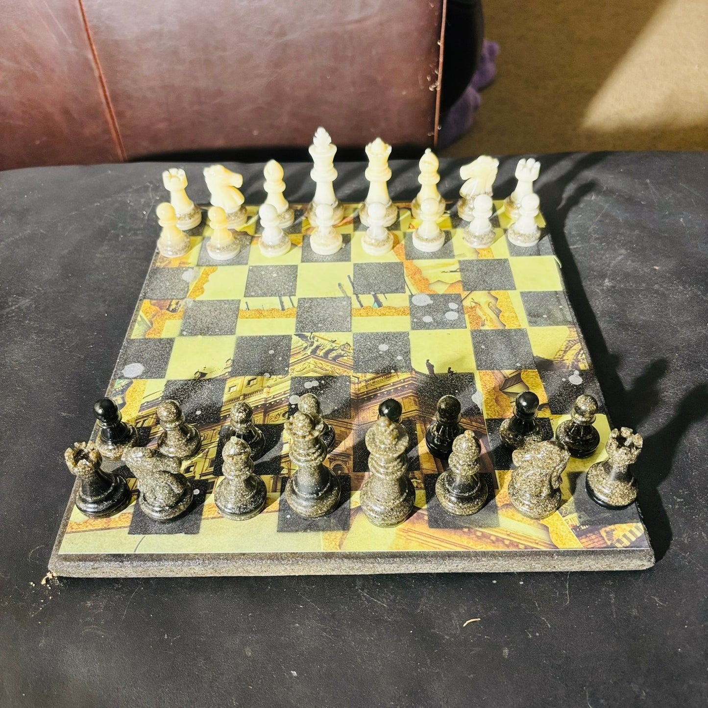 Vintage History - Scrapbook Chess Set