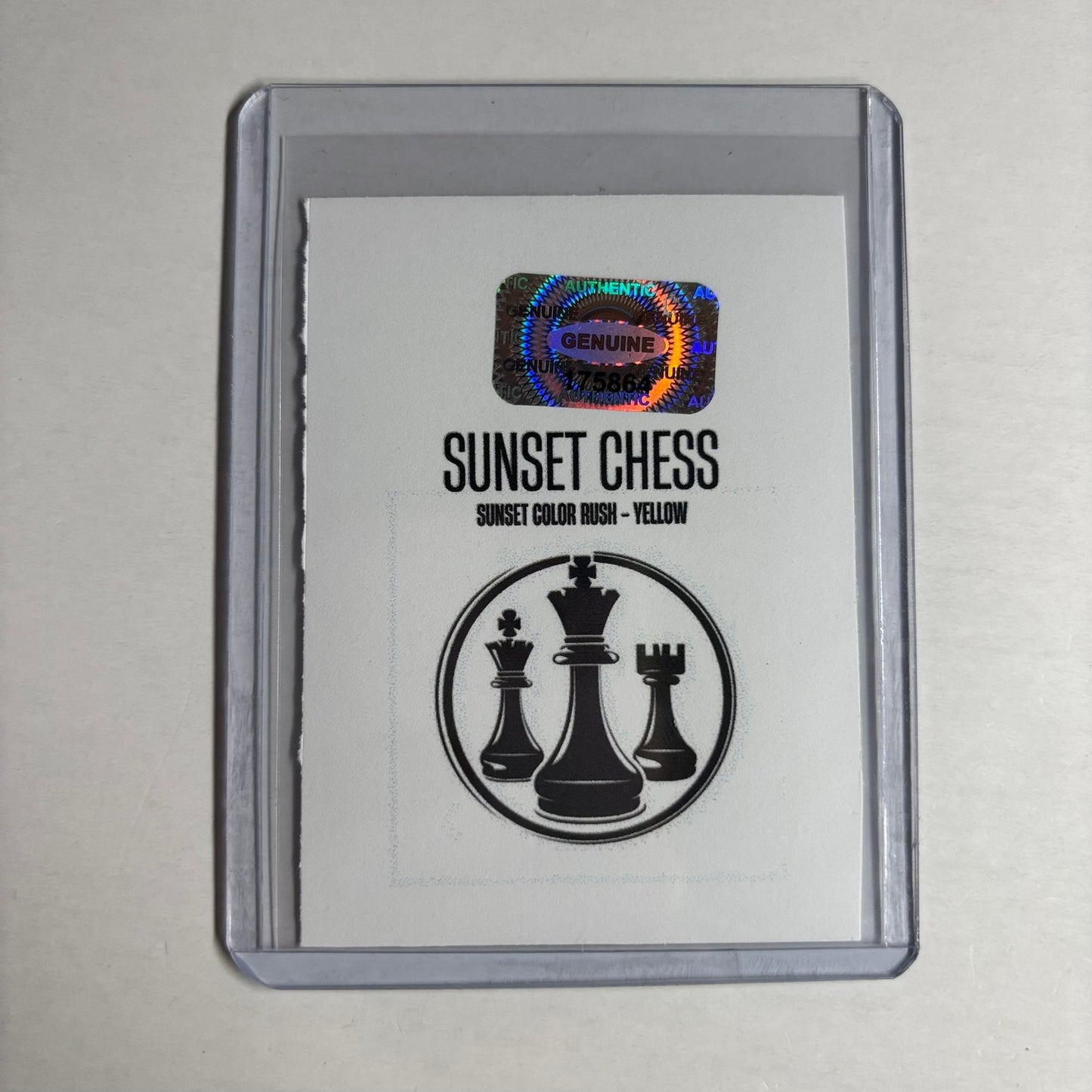 Yellow Collection - Trading Card