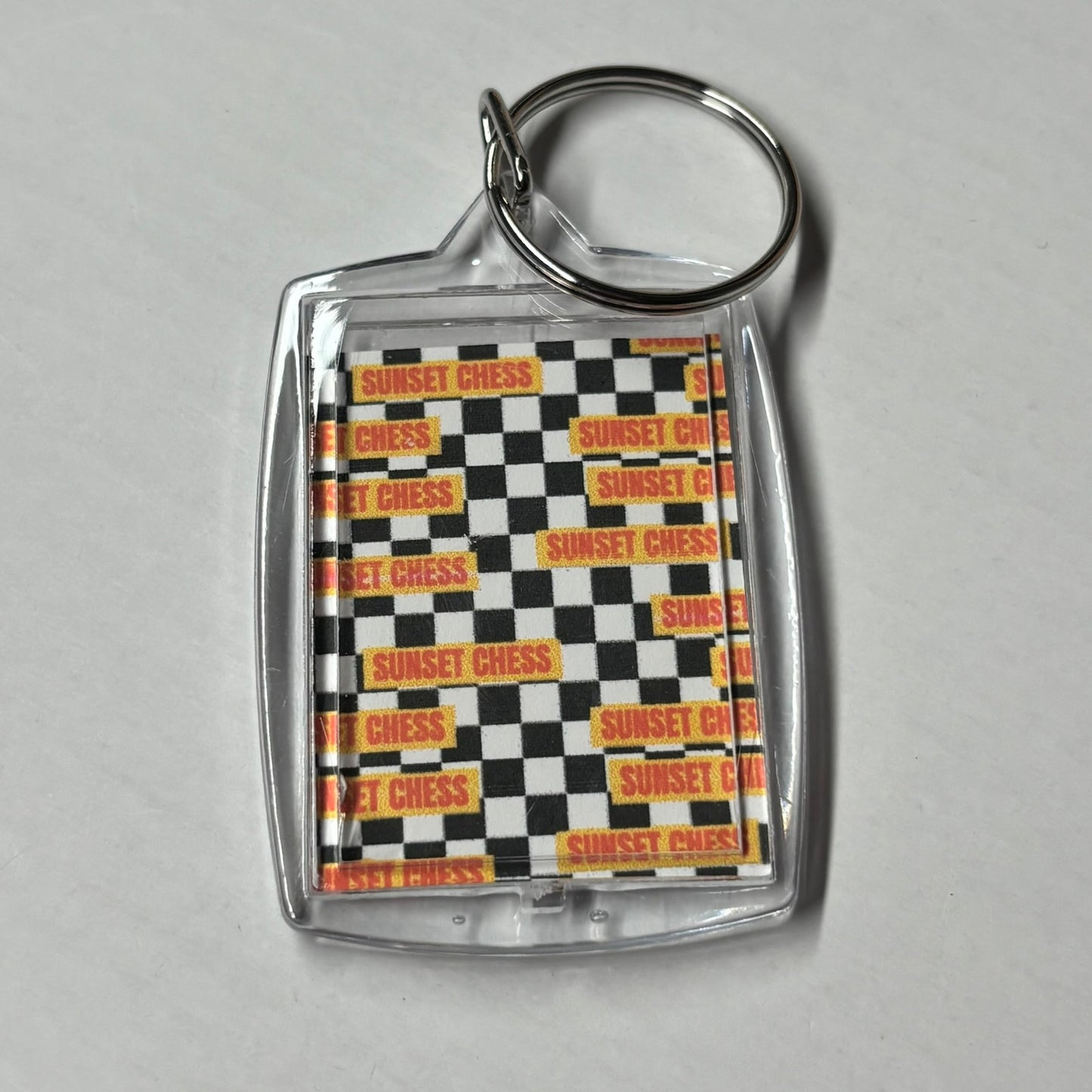 Mr. Pink - Chess Photo Keychain