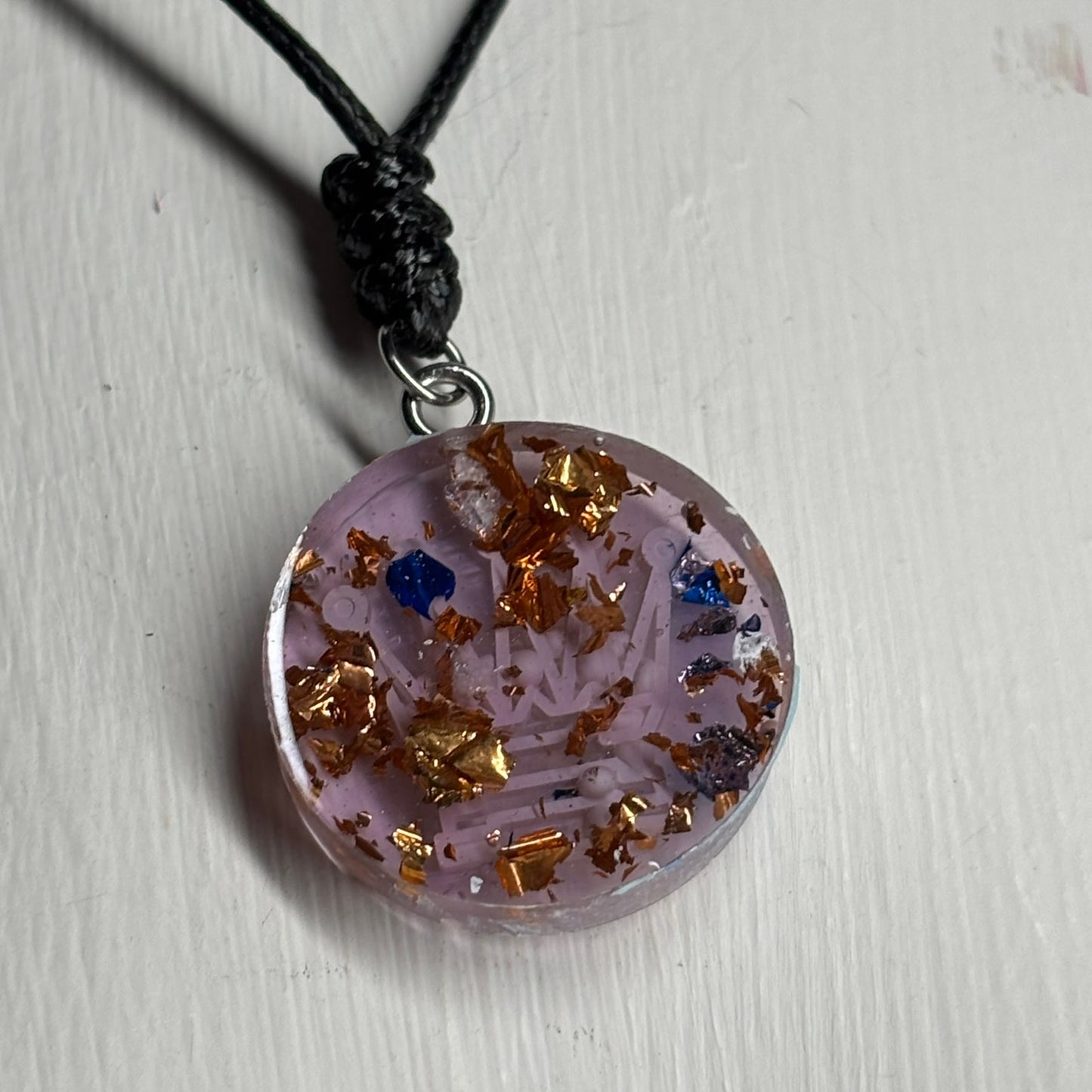 Supreme Queen - Handmade Resin Chess Necklace