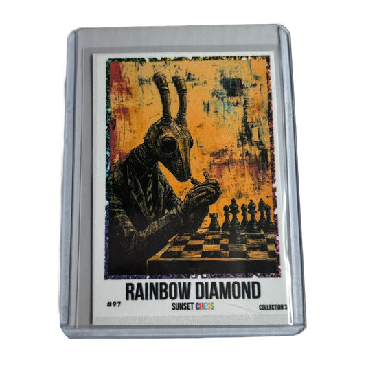 Rainbow Diamond Collection 3 Card #97 - Scrapbook Trading Card