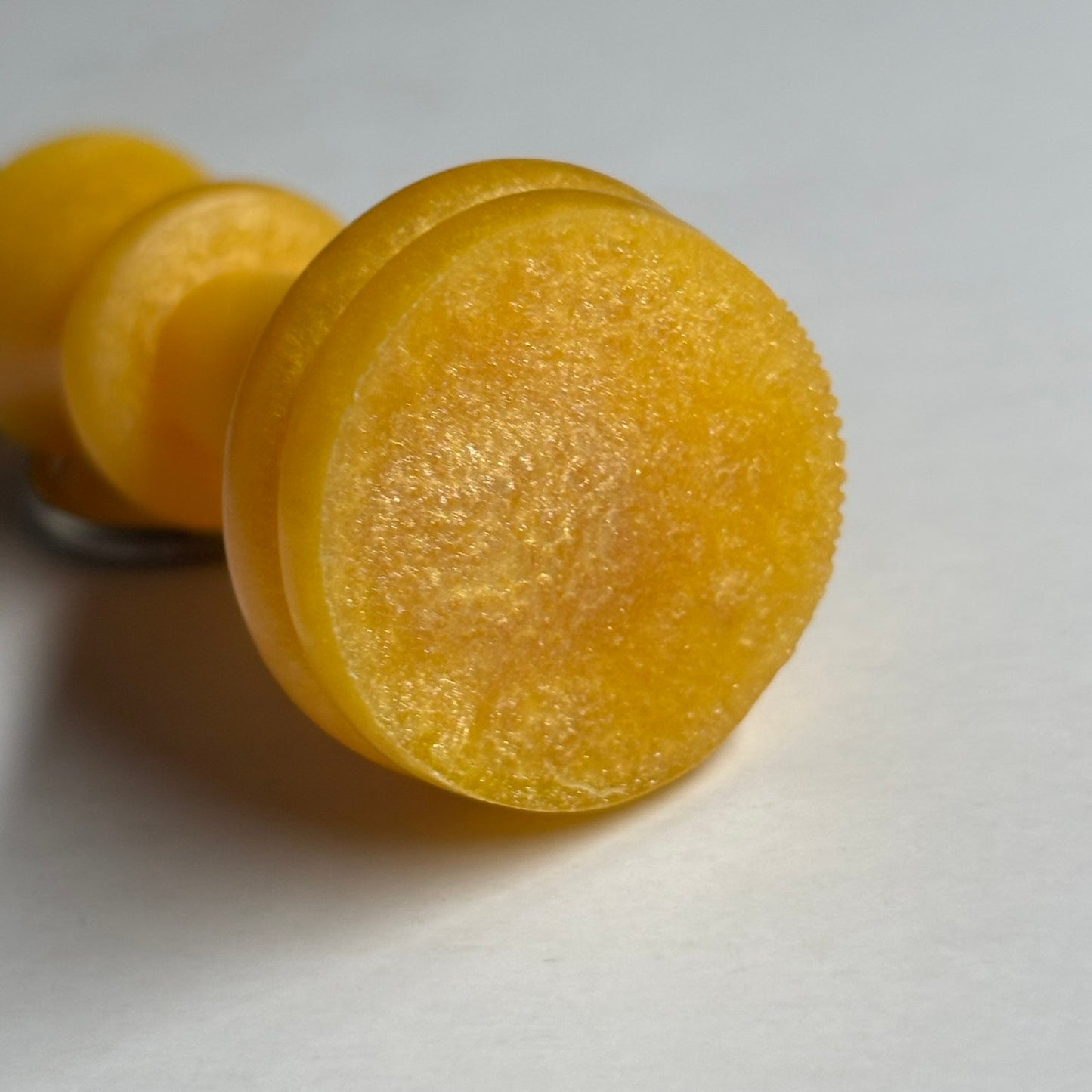 Yellow King - Handmade Resin Keychain