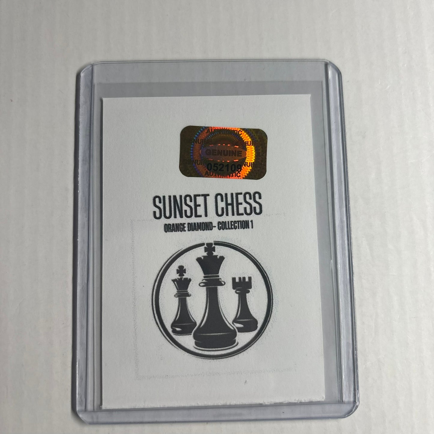 Orange Diamond Collection 1 - Trading Card