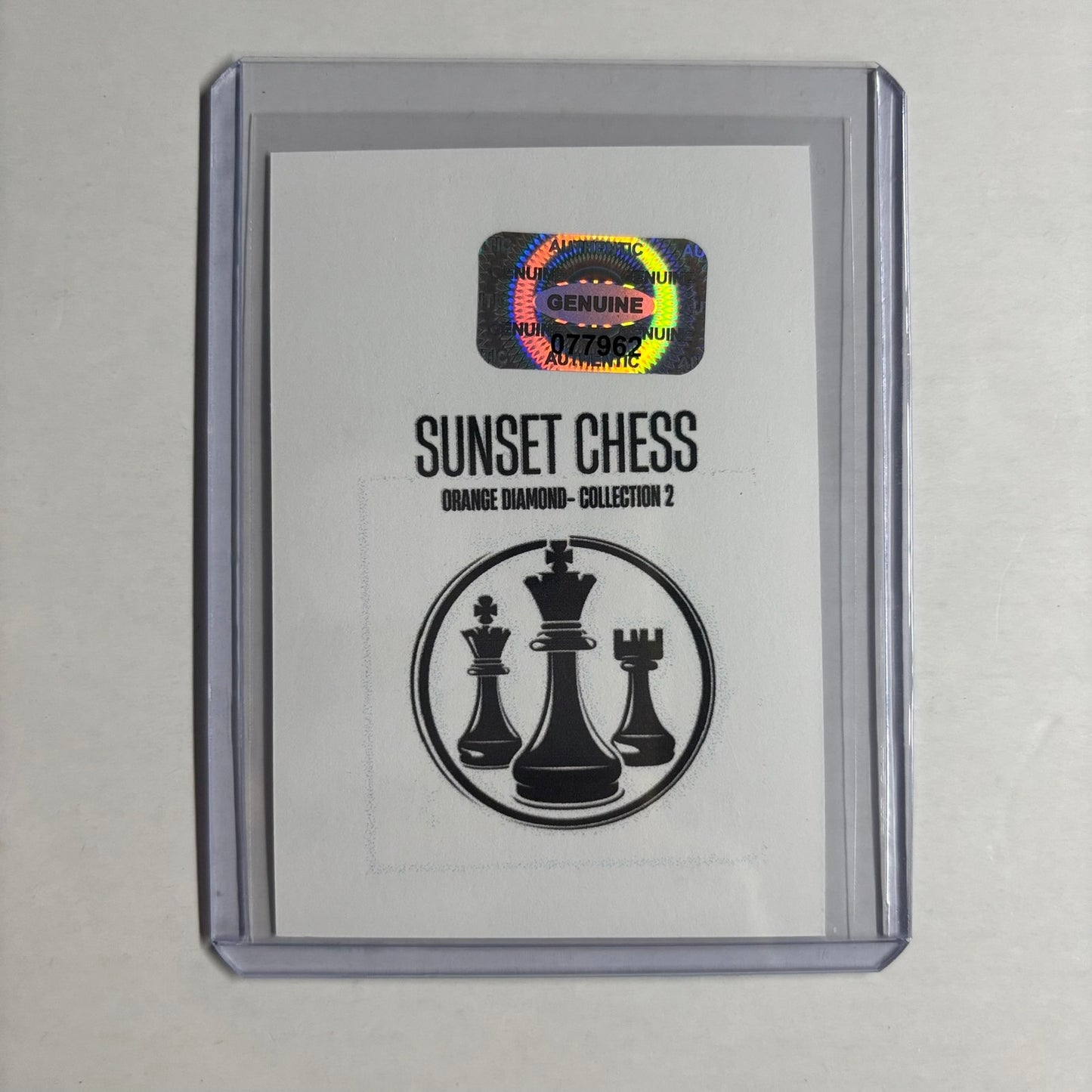Orange Diamond Collection 2 - Trading Card
