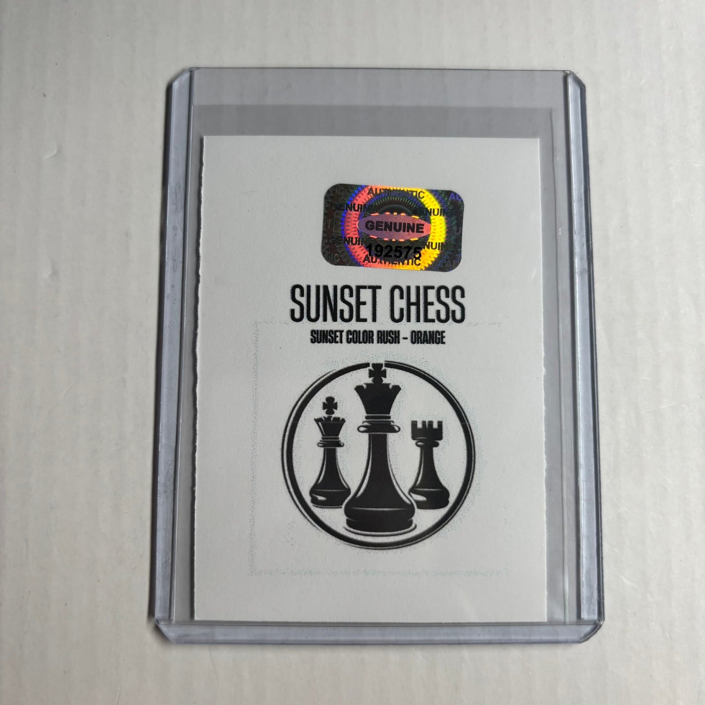 Orange Collection - Trading Card