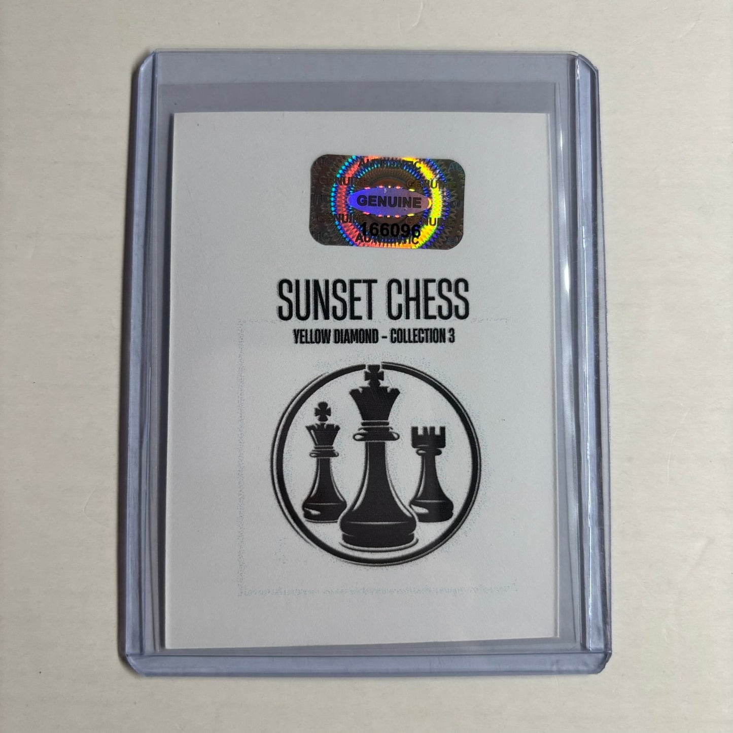 Yellow Diamond Collection 3 - Trading Card