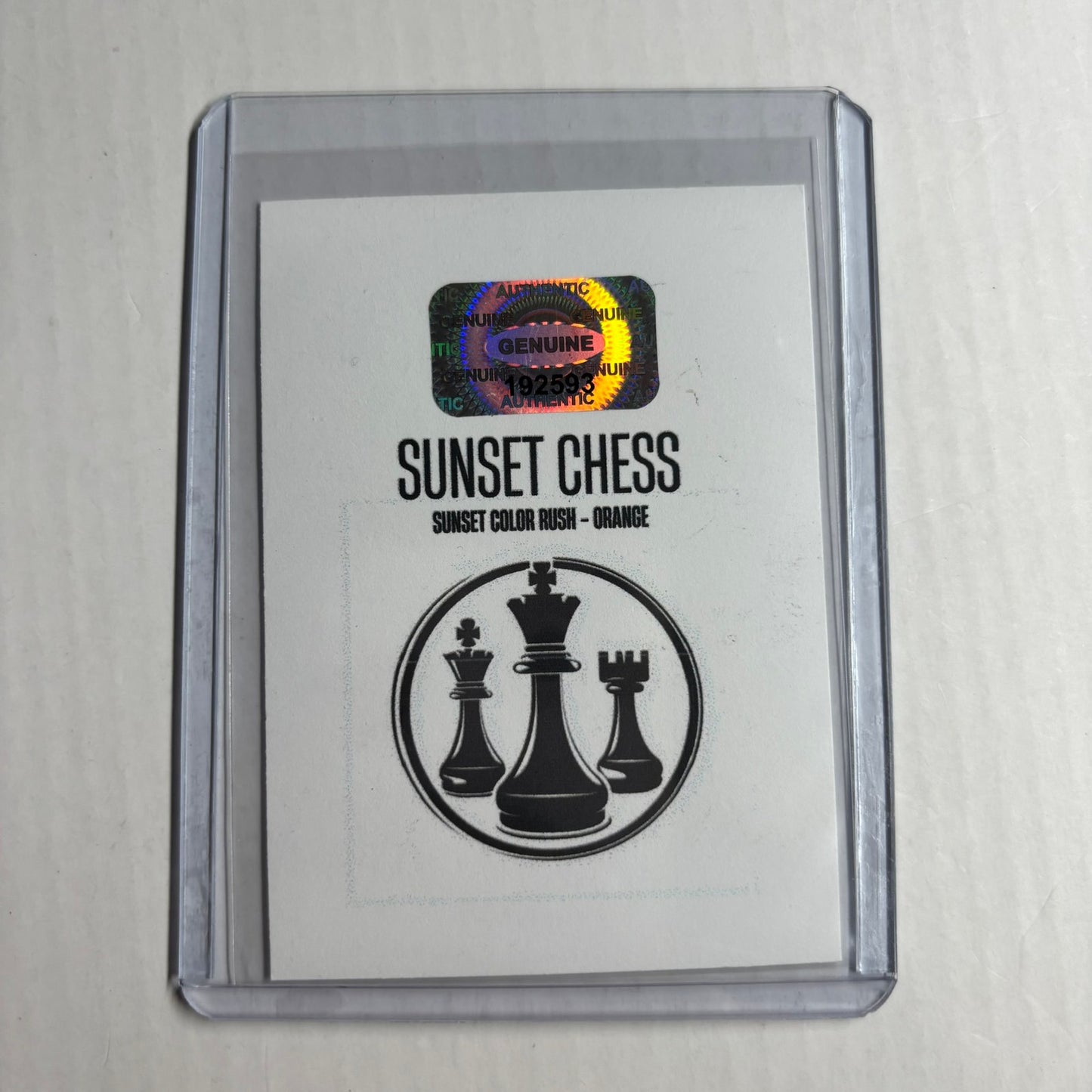 Orange Collection - Trading Card