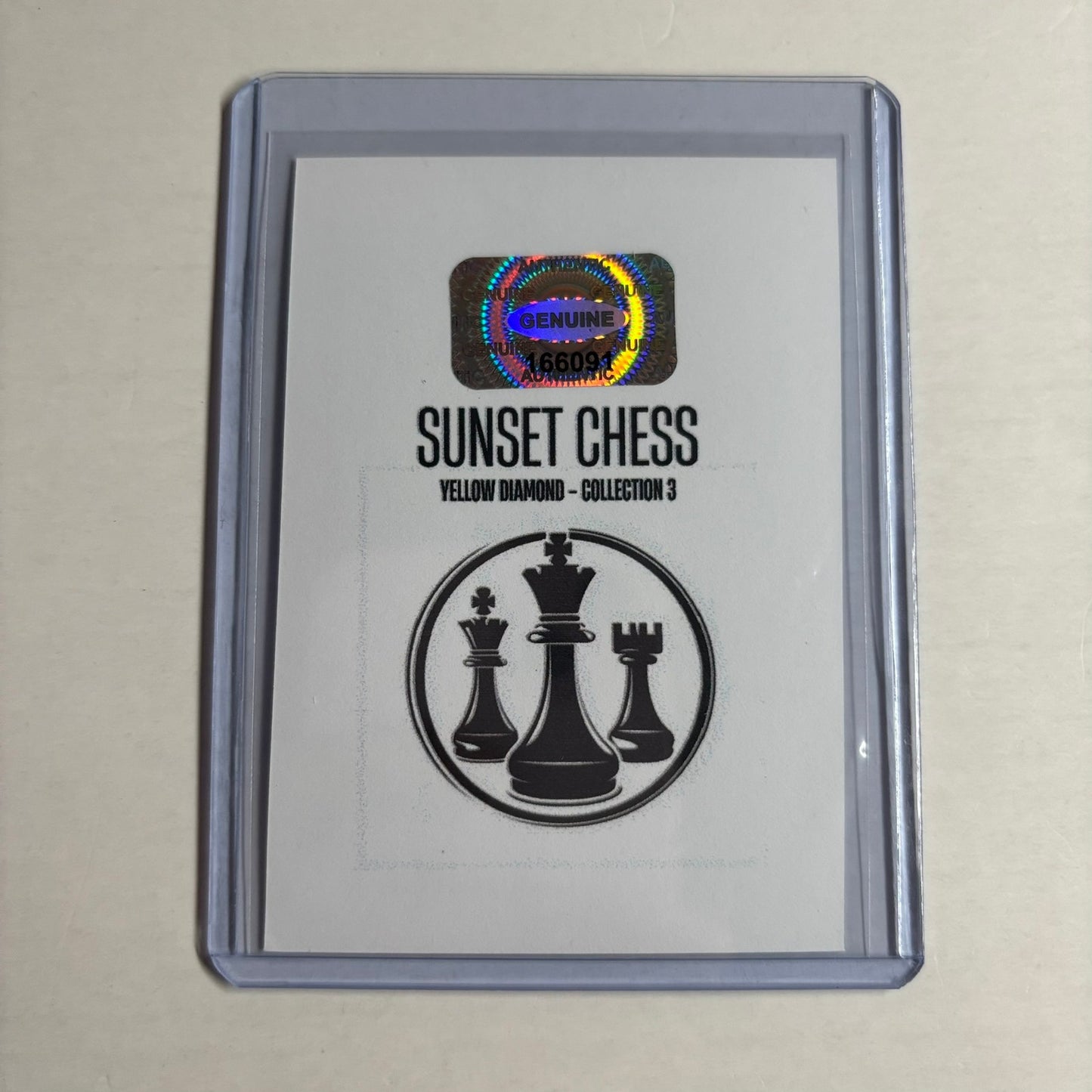 Yellow Diamond Collection 3 - Trading Card