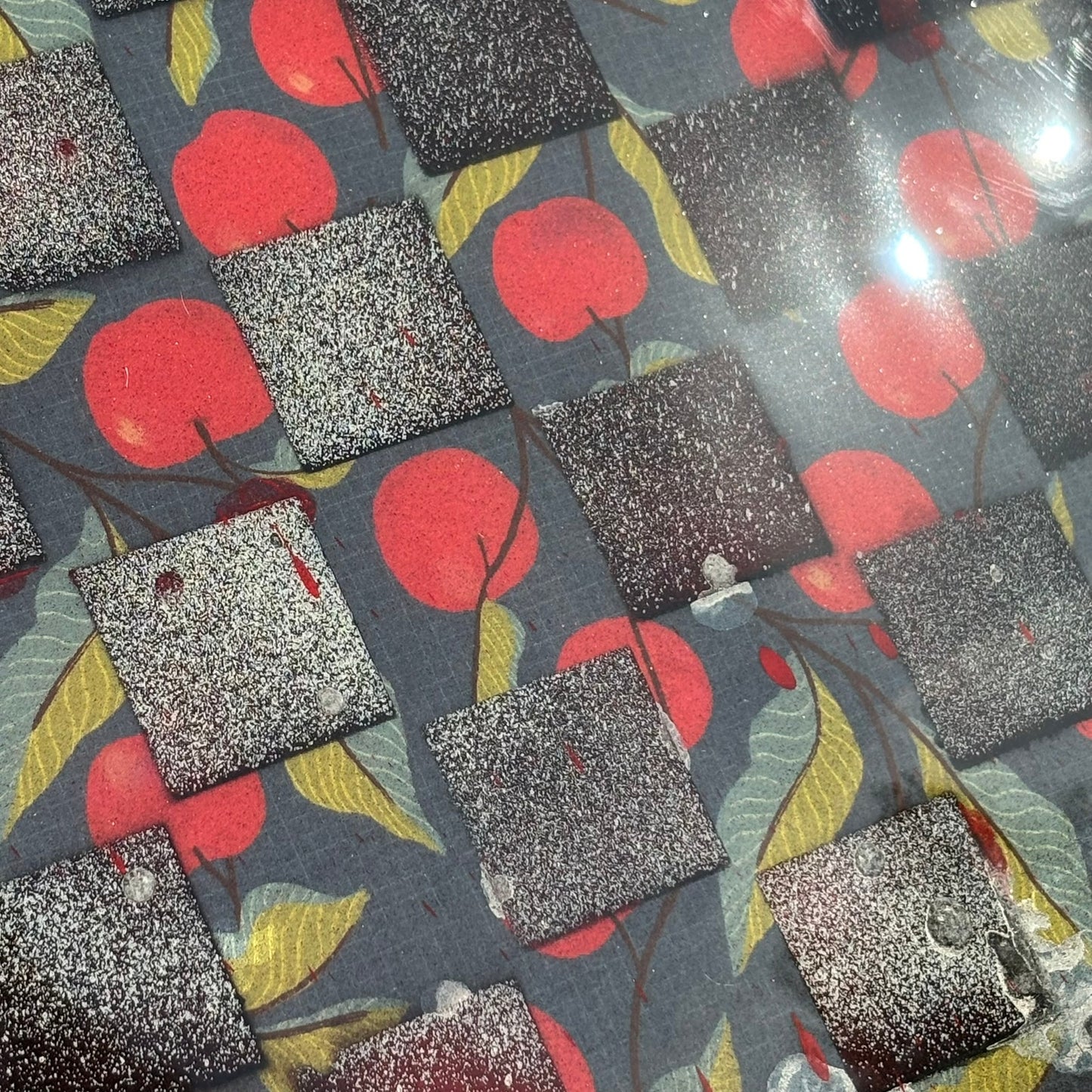 Cherry Pop Chrome - Resin Coated Chess Board