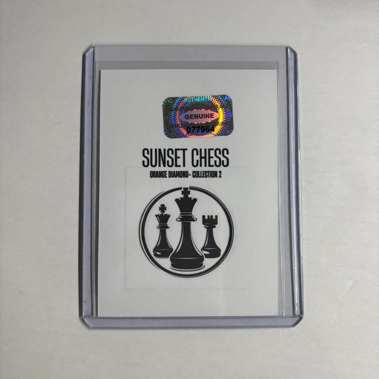 Orange Diamond Collection 2 - Trading Card