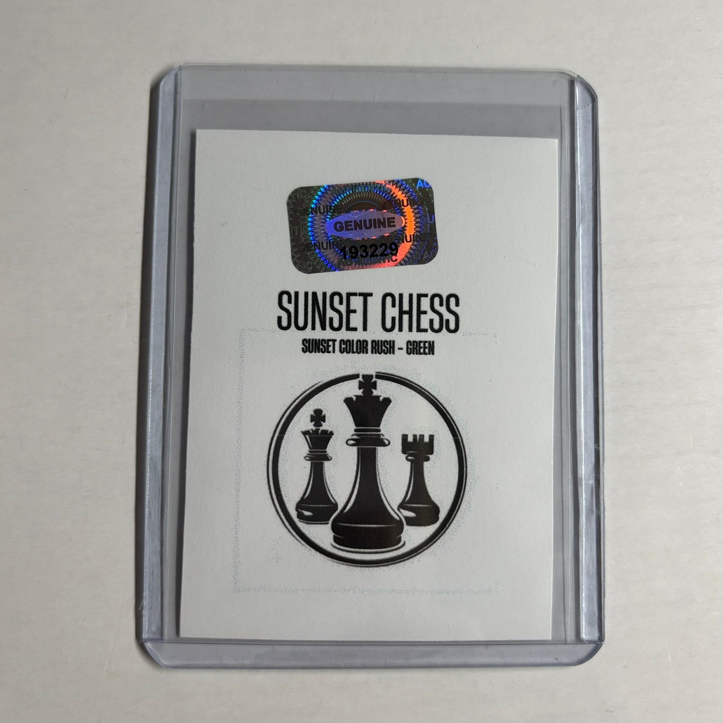 Green Collection - Trading Card