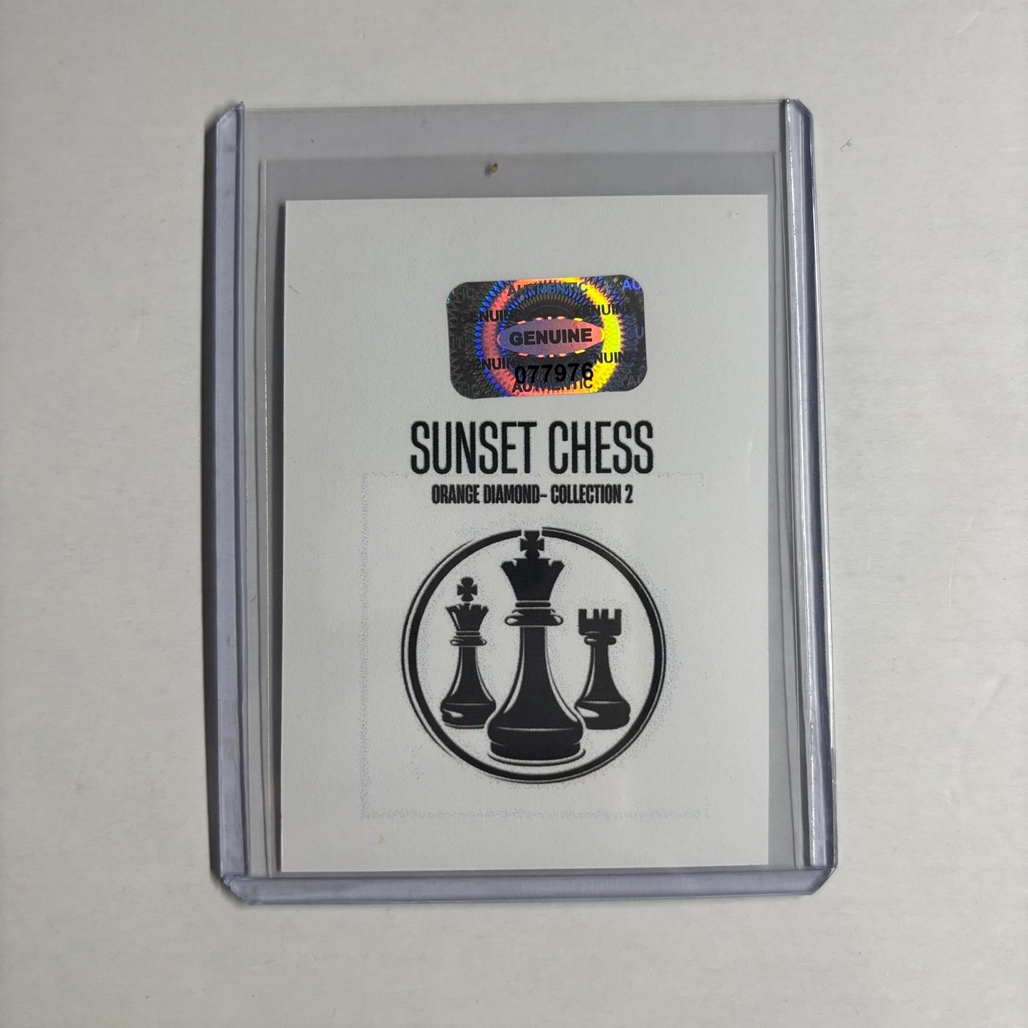 Orange Diamond Collection 2 - Trading Card