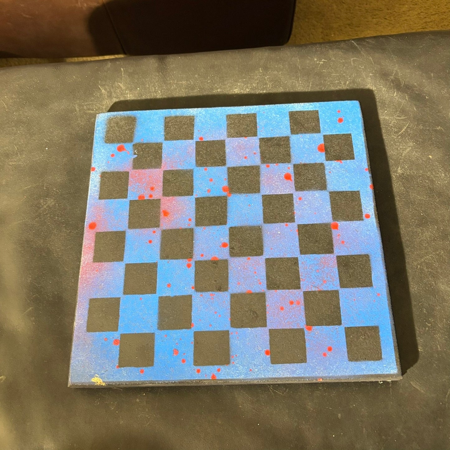 Space Blue - Painted Chess Set