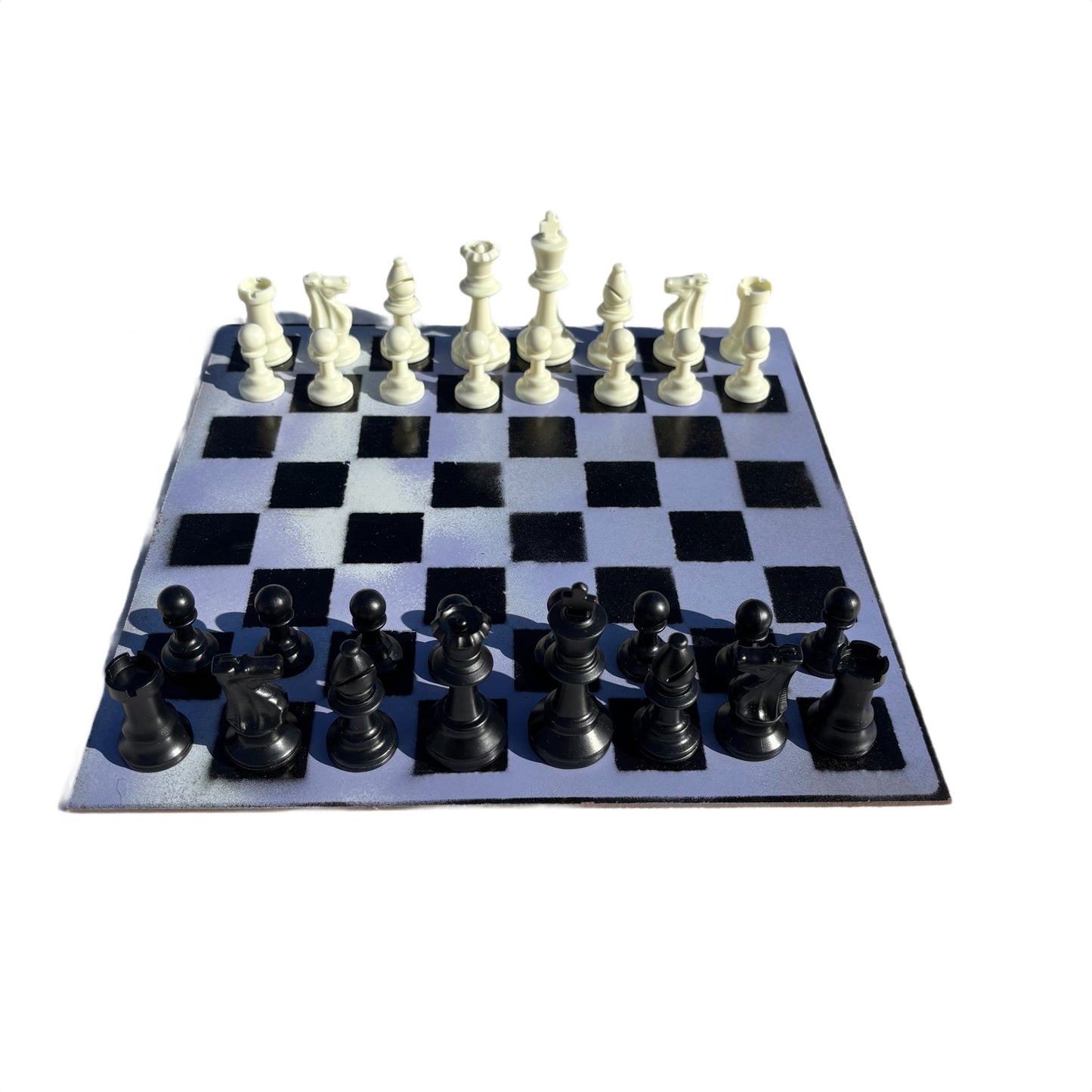 Mystic Purple - Painted Chess Set