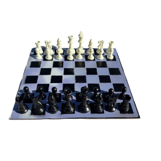 Mystic Purple - Painted Chess Set