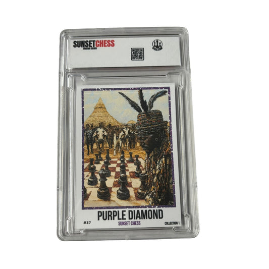 Purple Diamond Collection 1 - Premium Trading Card