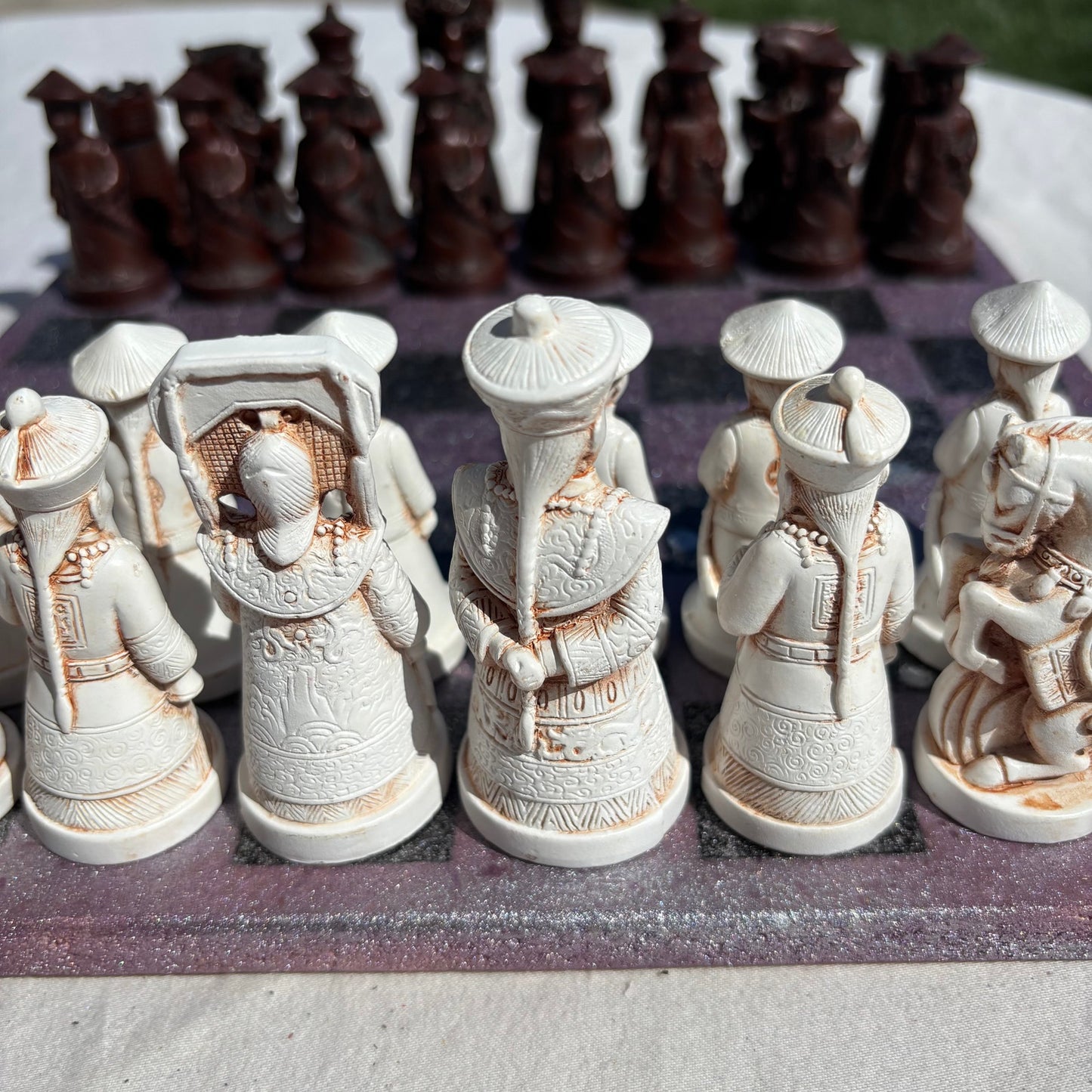 Space Purple - Chinese Edition Chess Set
