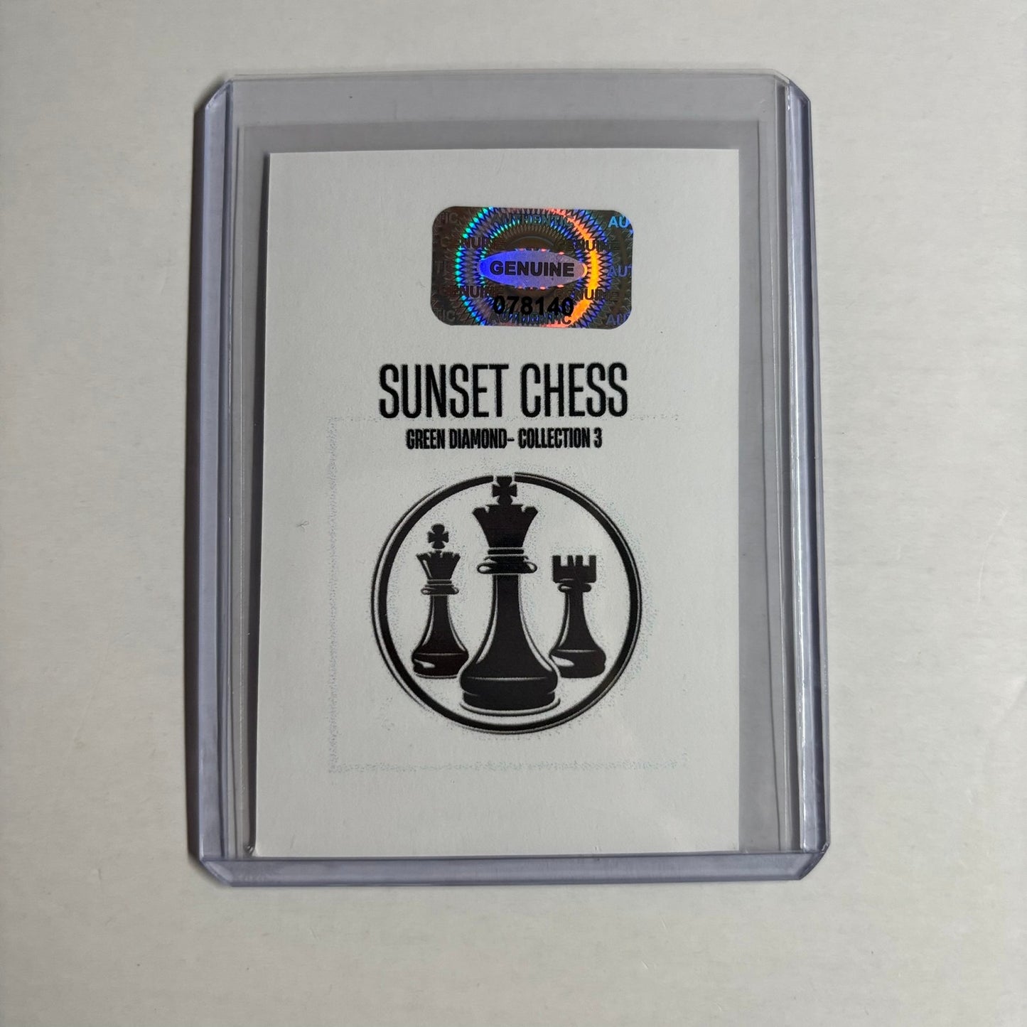 Green Diamond Collection 3 - Trading Card