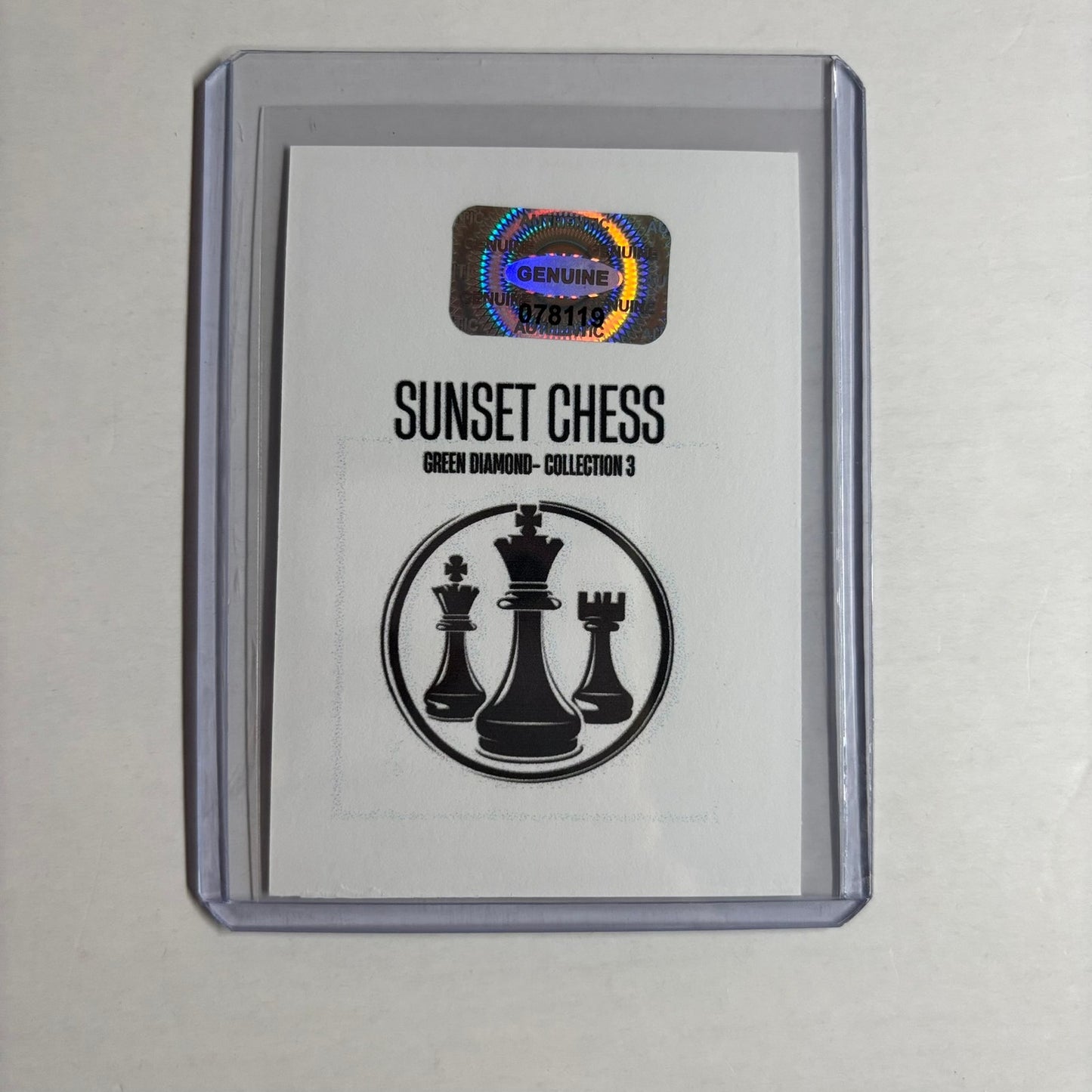 Green Diamond Collection 3 - Trading Card