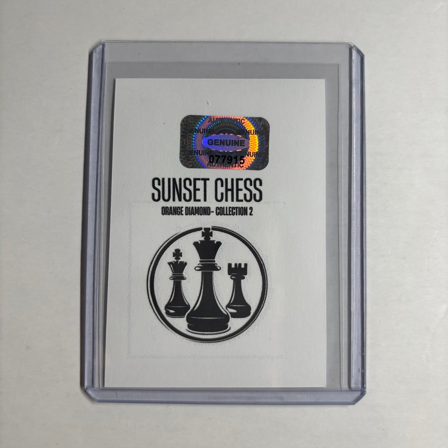 Orange Diamond Collection 2 - Trading Card