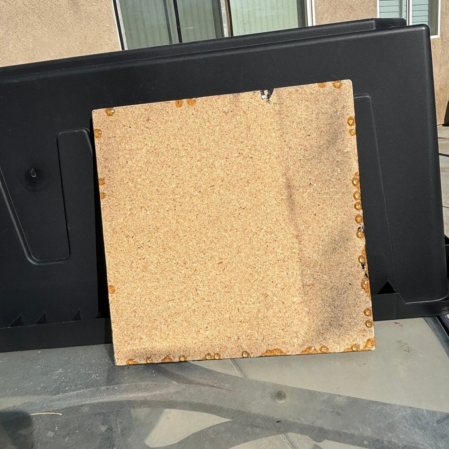 Golden Flamingo - Resin Coated Chess Board