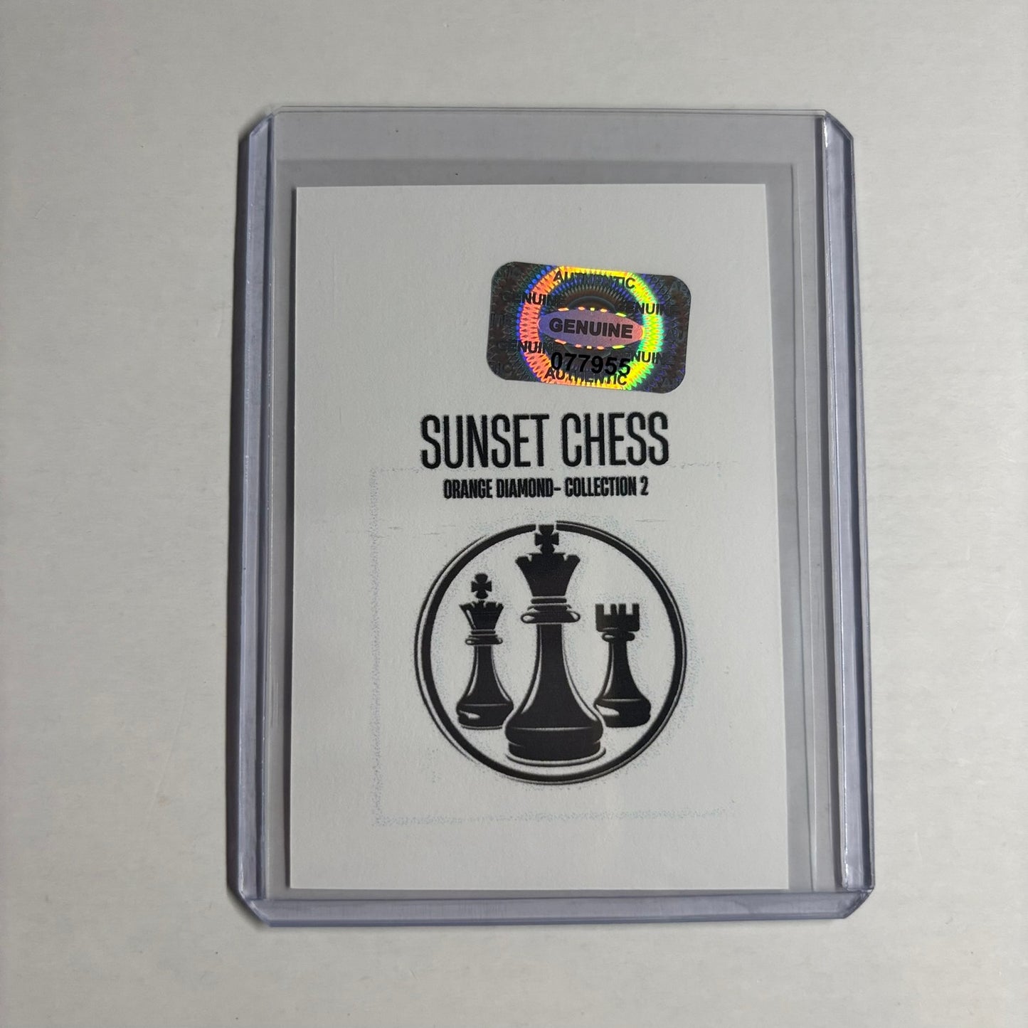 Orange Diamond Collection 2 - Trading Card