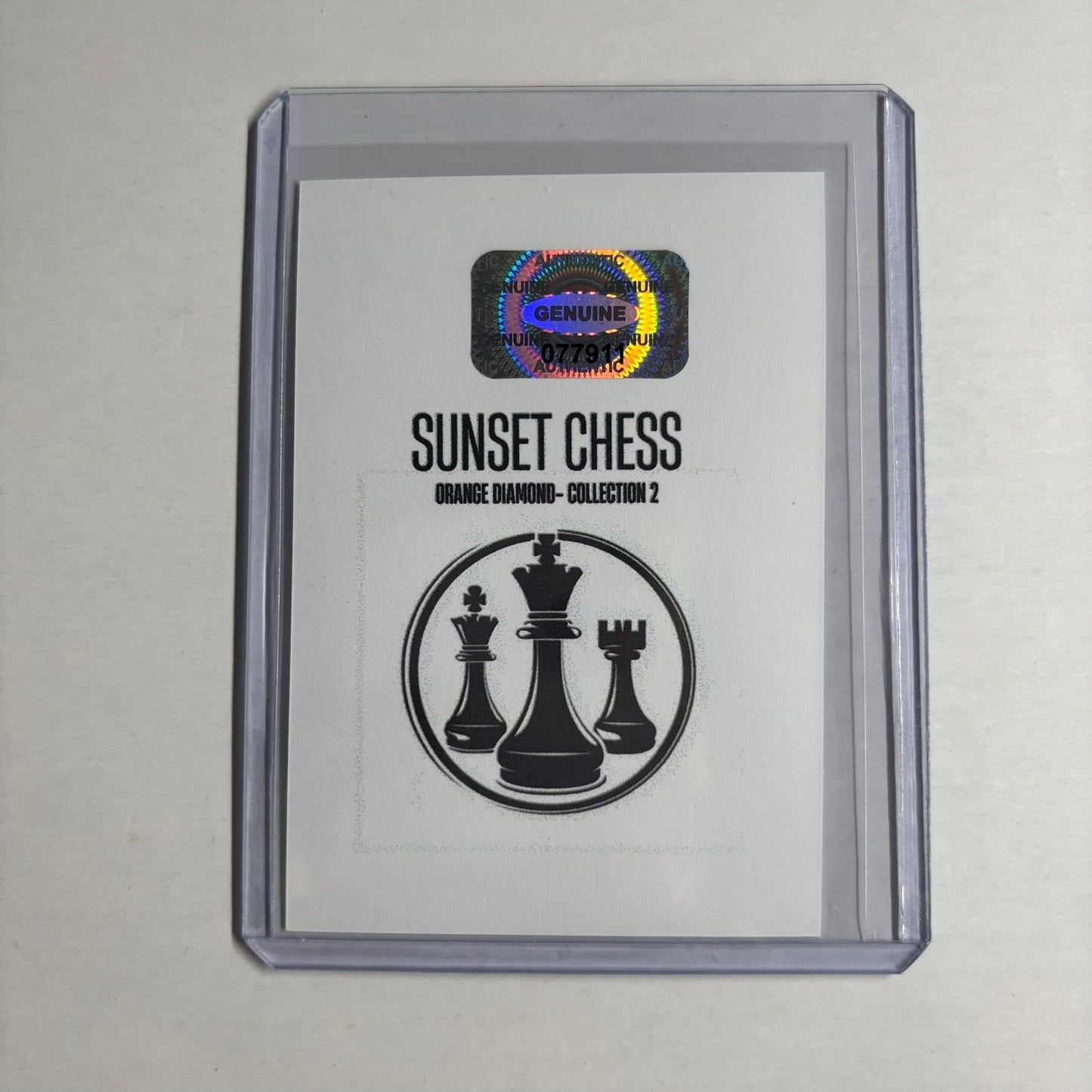 Orange Diamond Collection 2 - Trading Card