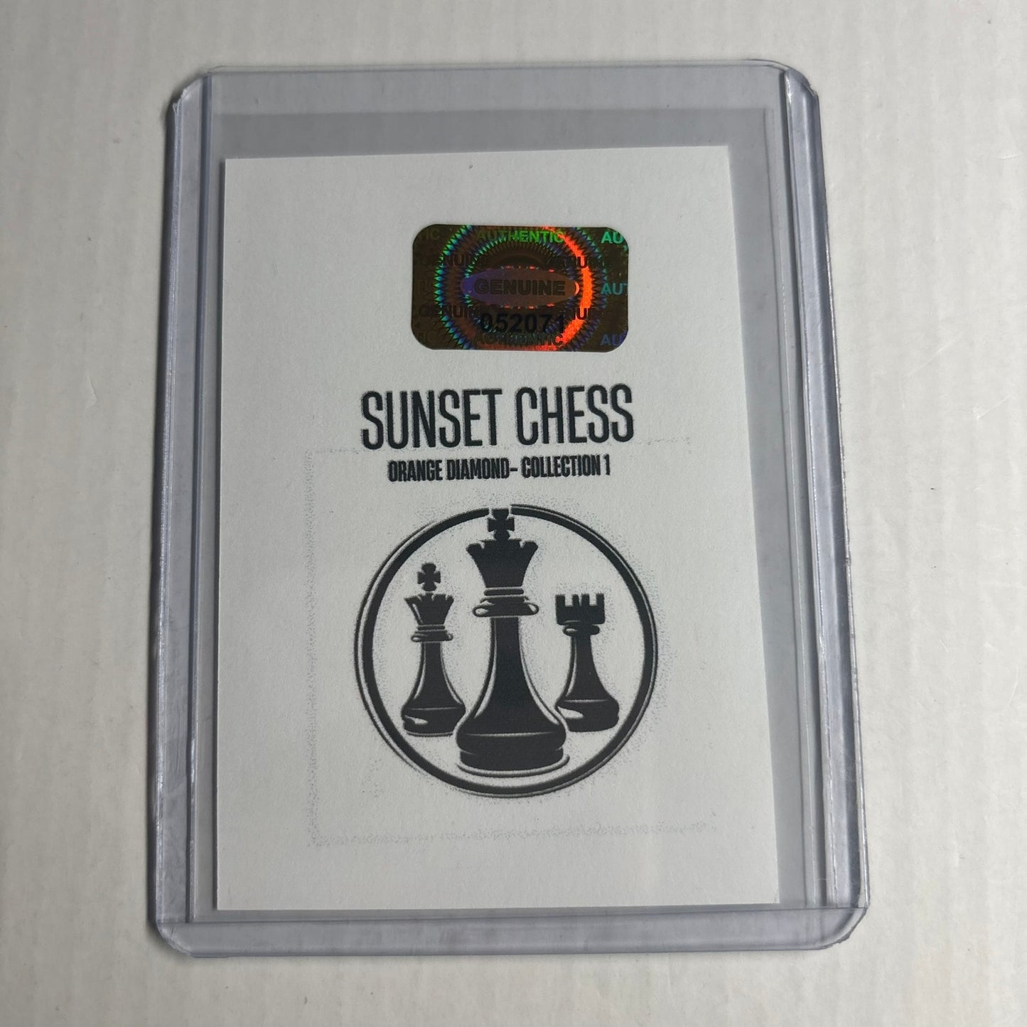 Orange Diamond Collection 1 - Trading Card