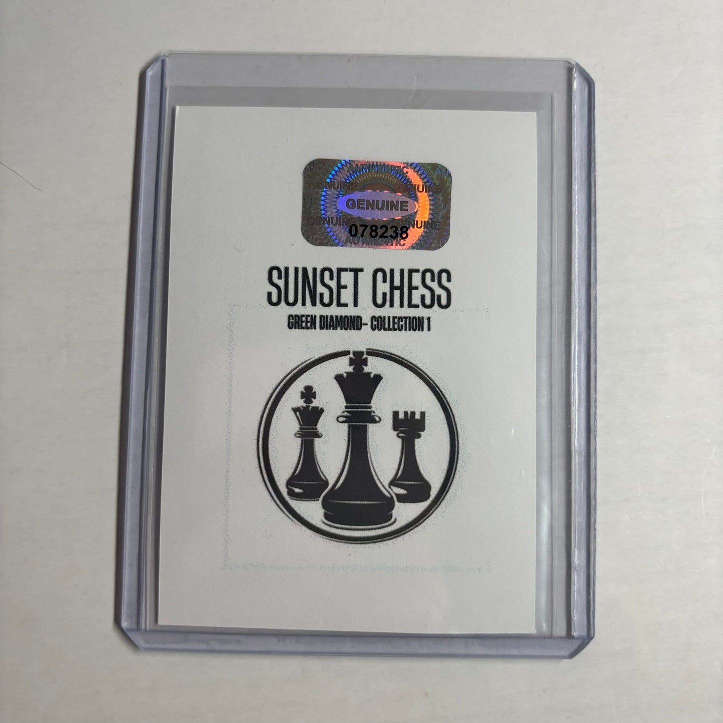 Green Diamond Collection 1 - Trading Card