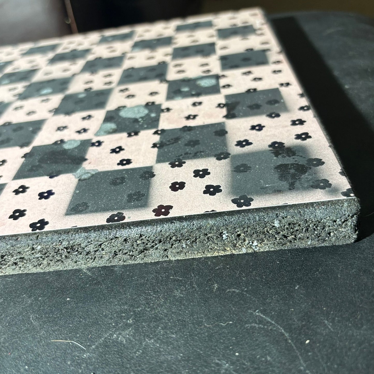 Mini Flowers - Scrapbook Chess Set