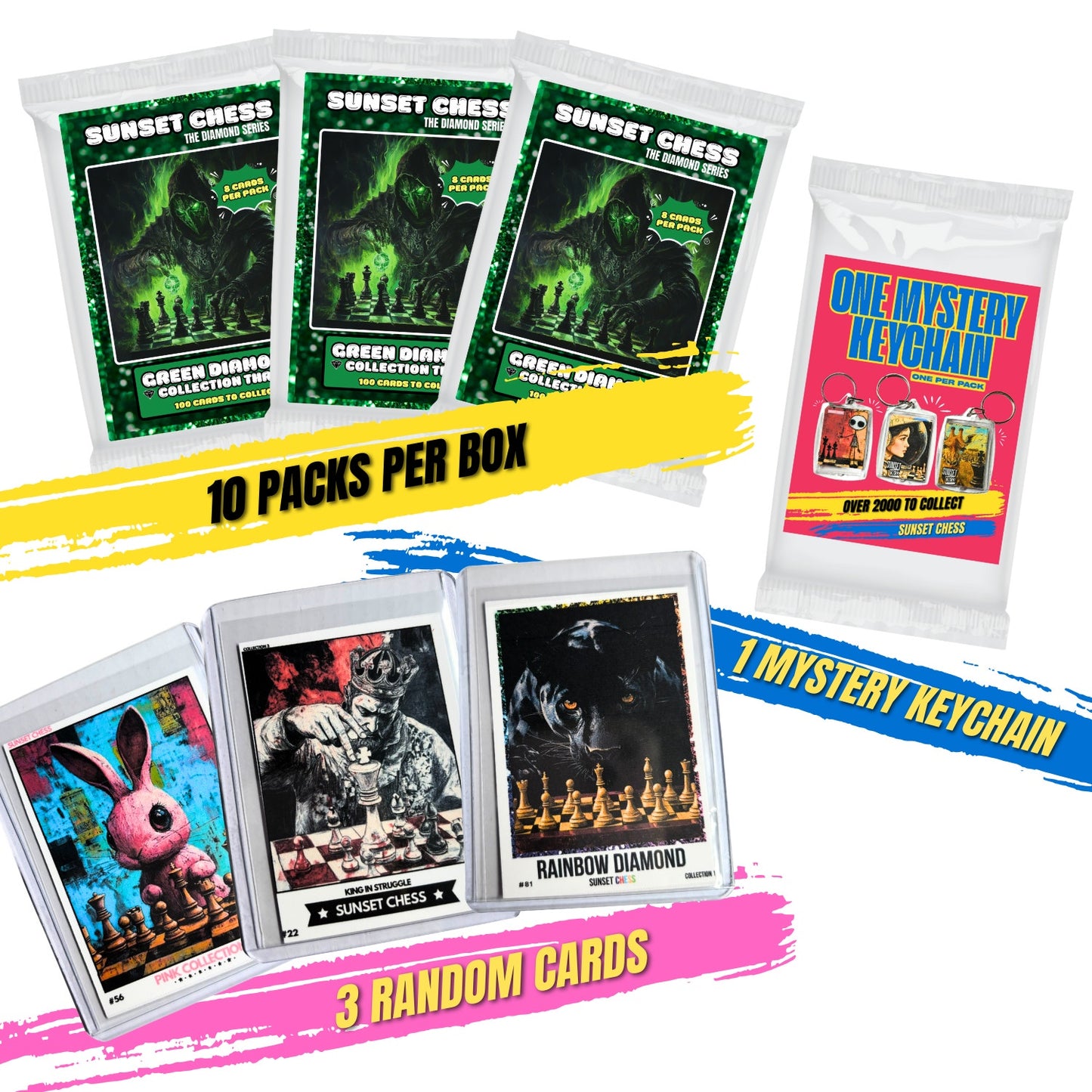 Green Diamond Part 3 Trading Cards - Mini Box Collection